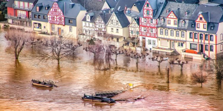 Hochwasser in der Provinz: Hier in Rheinland-Pfalz. (Bild: Pixabay License)