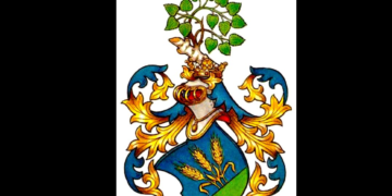 Das Wappen der Familie von Weizsäcker.