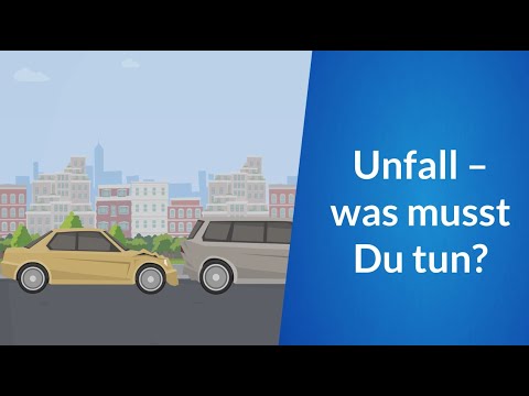 Unfall was tun? Checkliste