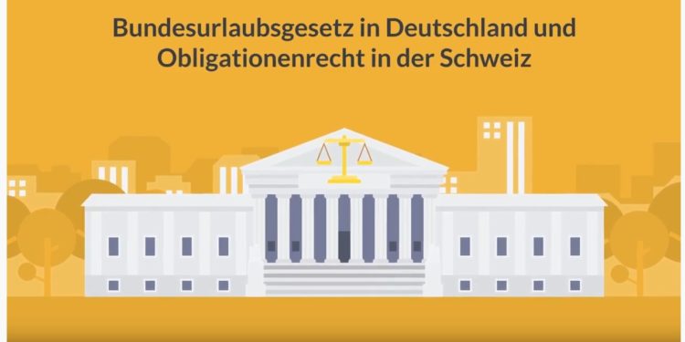 Die gesetzlichen Regeln für Urlaub bzw. Ferien werden in unserem YouTube-Video anschaulich erklärt. (Video-Grafik: Anwalt-Innovativ)